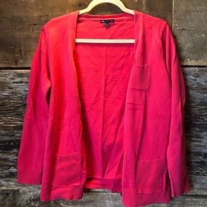 Pink Gap cardigan